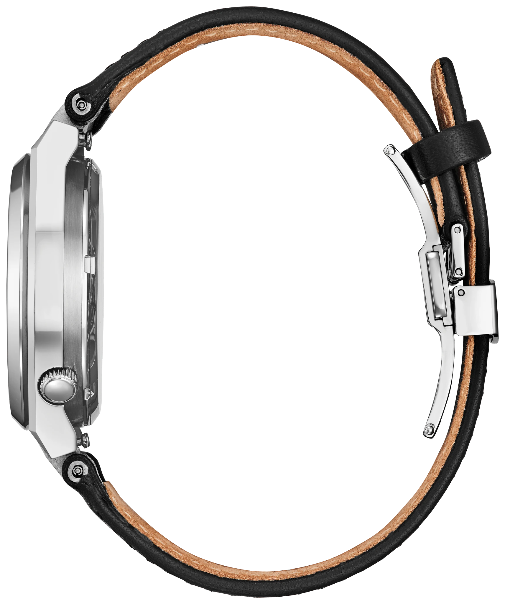 TSUYOSA Small Second Gray Dial Leather Strap NK5010-01H | CITIZEN